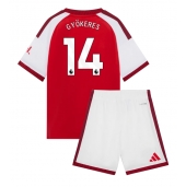 Otroški Arsenal Viktor Gyokeres #14 Replika nogometni dresi kompleti Domači 2026-27 Kratek Rokav (+ hlače)