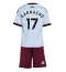 Otroški Aston Villa Alejandro Garnacho #17 Replika nogometni dresi kompleti Tretji 2026-27 Kratek Rokav (+ hlače)