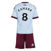 Otroški Aston Villa Boubacar Kamara #8 Replika nogometni dresi kompleti Tretji 2026-27 Kratek Rokav (+ hlače)