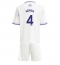 Otroški Aston Villa Ezri Konsa #4 Replika nogometni dresi kompleti Tretji 2025-26 Kratek Rokav (+ hlače)