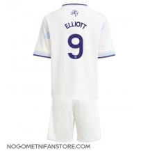 Otroški Aston Villa Harvey Elliott #9 Replika nogometni dresi kompleti Tretji 2025-26 Kratek Rokav (+ hlače)