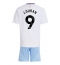 Otroški Aston Villa Jhon Duran #9 Replika nogometni dresi kompleti Gostujoči 2024-25 Kratek Rokav (+ hlače)