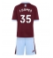 Otroški Aston Villa Joao Gomes #35 Replika nogometni dresi kompleti Domači 2026-27 Kratek Rokav (+ hlače)