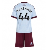 Otroški Aston Villa Johan Manzambi #44 Replika nogometni dresi kompleti Tretji 2026-27 Kratek Rokav (+ hlače)