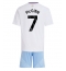 Otroški Aston Villa John McGinn #7 Replika nogometni dresi kompleti Gostujoči 2024-25 Kratek Rokav (+ hlače)