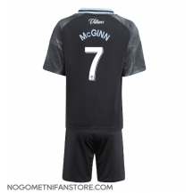 Otroški Aston Villa John McGinn #7 Replika nogometni dresi kompleti Gostujoči 2025-26 Kratek Rokav (+ hlače)