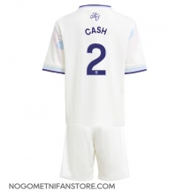 Otroški Aston Villa Matty Cash #2 Replika nogometni dresi kompleti Tretji 2025-26 Kratek Rokav (+ hlače)