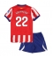Otroški Atletico Madrid Alejandro Grimaldo #22 Replika nogometni dresi kompleti Domači 2026-27 Kratek Rokav (+ hlače)