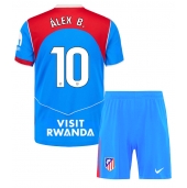 Otroški Atletico Madrid Alex Baena #10 Replika nogometni dresi kompleti Tretji 2025-26 Kratek Rokav (+ hlače)