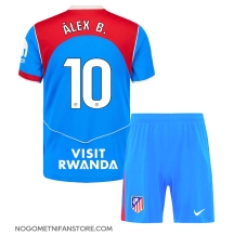 Otroški Atletico Madrid Alex Baena #10 Replika nogometni dresi kompleti Tretji 2025-26 Kratek Rokav (+ hlače)