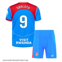 Otroški Atletico Madrid Alexander Sorloth #9 Replika nogometni dresi kompleti Tretji 2025-26 Kratek Rokav (+ hlače)