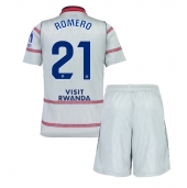 Otroški Atletico Madrid Cristian Romero #21 Replika nogometni dresi kompleti Tretji 2026-27 Kratek Rokav (+ hlače)