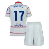 Otroški Atletico Madrid David Hancko #17 Replika nogometni dresi kompleti Tretji 2026-27 Kratek Rokav (+ hlače)