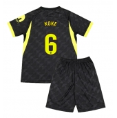Otroški Atletico Madrid Koke #6 Replika nogometni dresi kompleti Gostujoči 2026-27 Kratek Rokav (+ hlače)