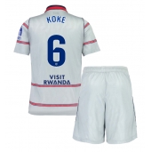 Otroški Atletico Madrid Koke #6 Replika nogometni dresi kompleti Tretji 2026-27 Kratek Rokav (+ hlače)