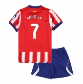 Otroški Atletico Madrid Lee Kang-in #7 Replika nogometni dresi kompleti Domači 2026-27 Kratek Rokav (+ hlače)