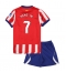 Otroški Atletico Madrid Lee Kang-in #7 Replika nogometni dresi kompleti Domači 2026-27 Kratek Rokav (+ hlače)