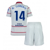 Otroški Atletico Madrid Marcos Llorente #14 Replika nogometni dresi kompleti Tretji 2026-27 Kratek Rokav (+ hlače)