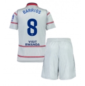 Otroški Atletico Madrid Pablo Barrios #8 Replika nogometni dresi kompleti Tretji 2026-27 Kratek Rokav (+ hlače)