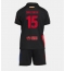 Otroški Barcelona Andreas Christensen #15 Replika nogometni dresi kompleti Gostujoči 2024-25 Kratek Rokav (+ hlače)