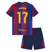 Otroški Barcelona Anthony Gordon #17 Replika nogometni dresi kompleti Domači 2026-27 Kratek Rokav (+ hlače)