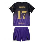 Otroški Barcelona Anthony Gordon #17 Replika nogometni dresi kompleti Gostujoči 2026-27 Kratek Rokav (+ hlače)