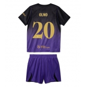 Otroški Barcelona Dani Olmo #20 Replika nogometni dresi kompleti Gostujoči 2026-27 Kratek Rokav (+ hlače)