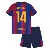 Otroški Barcelona Karim Adeyemi #14 Replika nogometni dresi kompleti Domači 2026-27 Kratek Rokav (+ hlače)