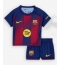 Otroški Barcelona Lamine Yamal #10 Replika nogometni dresi kompleti Domači 2025-26 Kratek Rokav (+ hlače)
