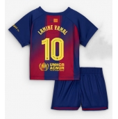 Otroški Barcelona Lamine Yamal #10 Replika nogometni dresi kompleti Domači 2025-26 Kratek Rokav (+ hlače)
