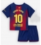 Otroški Barcelona Lamine Yamal #10 Replika nogometni dresi kompleti Domači 2025-26 Kratek Rokav (+ hlače)