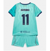 Otroški Barcelona Raphinha Belloli #11 Replika nogometni dresi kompleti Tretji 2026-27 Kratek Rokav (+ hlače)