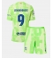Otroški Barcelona Robert Lewandowski #9 Replika nogometni dresi kompleti Tretji 2024-25 Kratek Rokav (+ hlače)