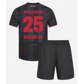 Otroški Bayer Leverkusen Exequiel Palacios #25 Replika nogometni dresi kompleti Domači 2025-26 Kratek Rokav (+ hlače)