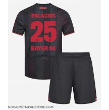 Otroški Bayer Leverkusen Exequiel Palacios #25 Replika nogometni dresi kompleti Domači 2025-26 Kratek Rokav (+ hlače)