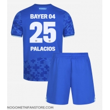 Otroški Bayer Leverkusen Exequiel Palacios #25 Replika nogometni dresi kompleti Tretji 2025-26 Kratek Rokav (+ hlače)