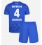Otroški Bayer Leverkusen Jarell Quansah #4 Replika nogometni dresi kompleti Tretji 2025-26 Kratek Rokav (+ hlače)