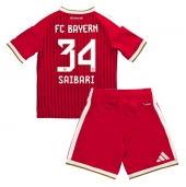 Otroški Bayern Munich Ismael Saibari #34 Replika nogometni dresi kompleti Domači 2026-27 Kratek Rokav (+ hlače)