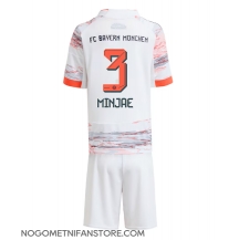 Otroški Bayern Munich Kim Min-jae #3 Replika nogometni dresi kompleti Gostujoči 2025-26 Kratek Rokav (+ hlače)