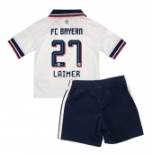 Otroški Bayern Munich Konrad Laimer #27 Replika nogometni dresi kompleti Gostujoči 2026-27 Kratek Rokav (+ hlače)