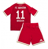 Otroški Bayern Munich Nathaniel Brown #11 Replika nogometni dresi kompleti Domači 2026-27 Kratek Rokav (+ hlače)