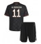 Otroški Bayern Munich Nicolas Jackson #11 Replika nogometni dresi kompleti Tretji 2025-26 Kratek Rokav (+ hlače)