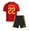 Otroški Belgija Alexis Saelemaekers #22 Replika nogometni dresi kompleti Domači SP 2026 Kratek Rokav (+ hlače)