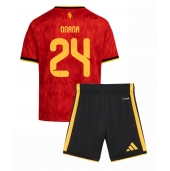 Otroški Belgija Amadou Onana #24 Replika nogometni dresi kompleti Domači SP 2026 Kratek Rokav (+ hlače)