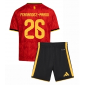 Otroški Belgija Matias Fernandez-Pardo #26 Replika nogometni dresi kompleti Domači SP 2026 Kratek Rokav (+ hlače)