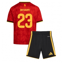 Otroški Belgija Michy Batshuayi #23 Replika nogometni dresi kompleti Domači SP 2026 Kratek Rokav (+ hlače)