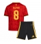 Otroški Belgija Youri Tielemans #8 Replika nogometni dresi kompleti Domači SP 2026 Kratek Rokav (+ hlače)