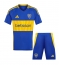 Otroški Boca Juniors Replika nogometni dresi kompleti Domači 2024-25 Kratek Rokav (+ hlače)