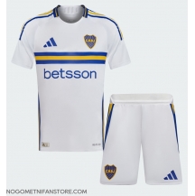 Otroški Boca Juniors Replika nogometni dresi kompleti Gostujoči 2024-25 Kratek Rokav (+ hlače)