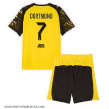 Otroški Borussia Dortmund Jobe Bellingham #7 Replika nogometni dresi kompleti Domači 2025-26 Kratek Rokav (+ hlače)